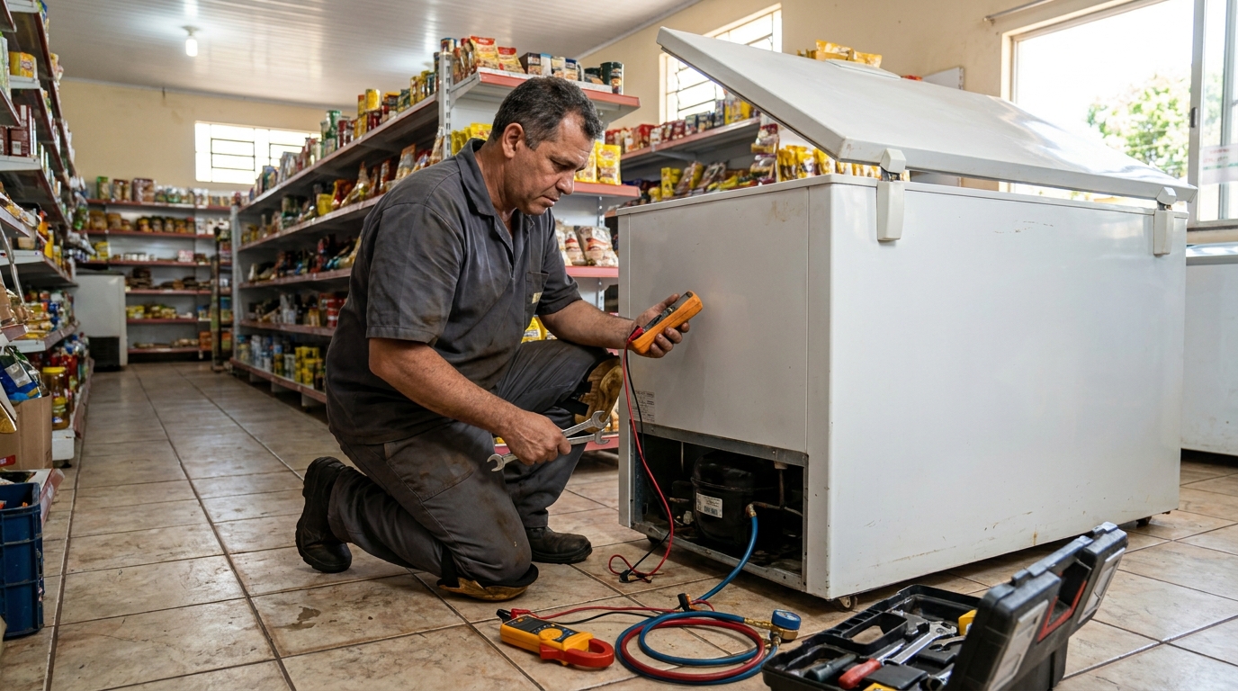 Manutenção em Motor Ventilador em Joinville‑SC
